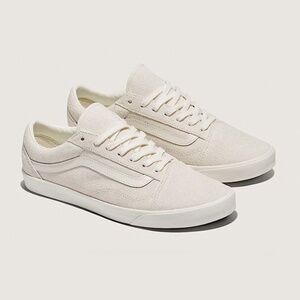 Vans Old Skool Lowpro Shoe Marshmallow White NWB